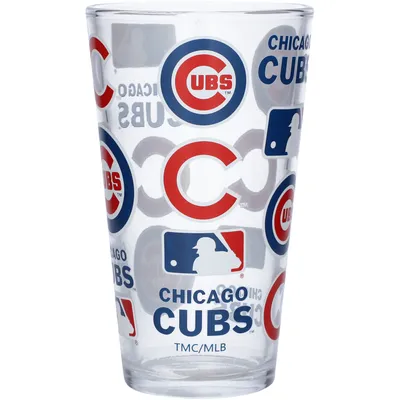 Chicago Cubs 16oz. Allover Pint Glass