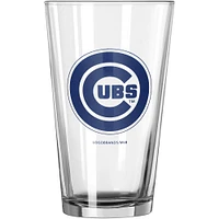 Cubs de Chicago 16 oz. Verre à pinte Team Wordmark Game Day