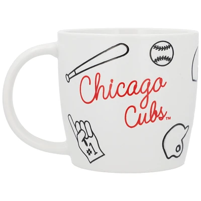 Cubs de Chicago 18oz. Tasse de meneur de jeu