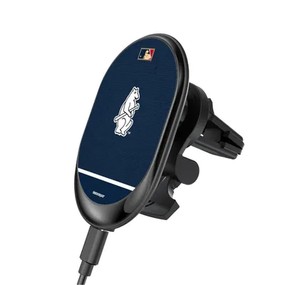 Chicago Cubs Throwback Wireless Magnetic Car Charger