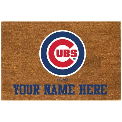 Chicago Cubs 19.5'' x 29.5'' Personalized Door Mat