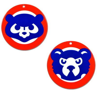 Chicago Cubs 3-Pack Mascot Steel Magnet Set