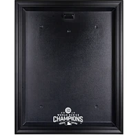 Chicago Cubs 2016 MLB World Series Champions Black Framed Champions Logo Jersey Display Case