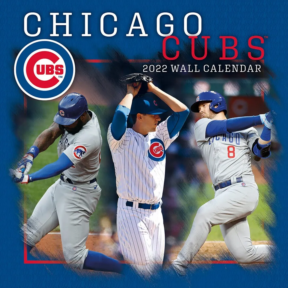 Lids Chicago Cubs 2022 Wall Calendar
