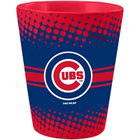 Cubs de Chicago 2 oz. Verre à liqueur à collectionner Full Wrap