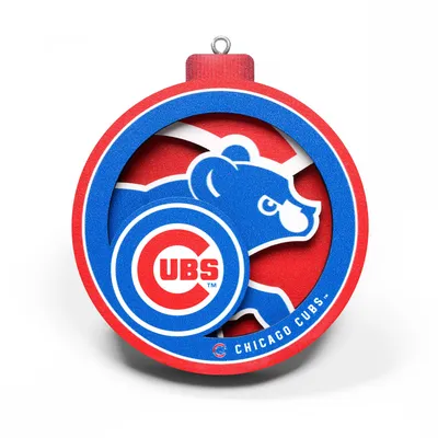 Chicago Cubs 3D Logo Series Ornament