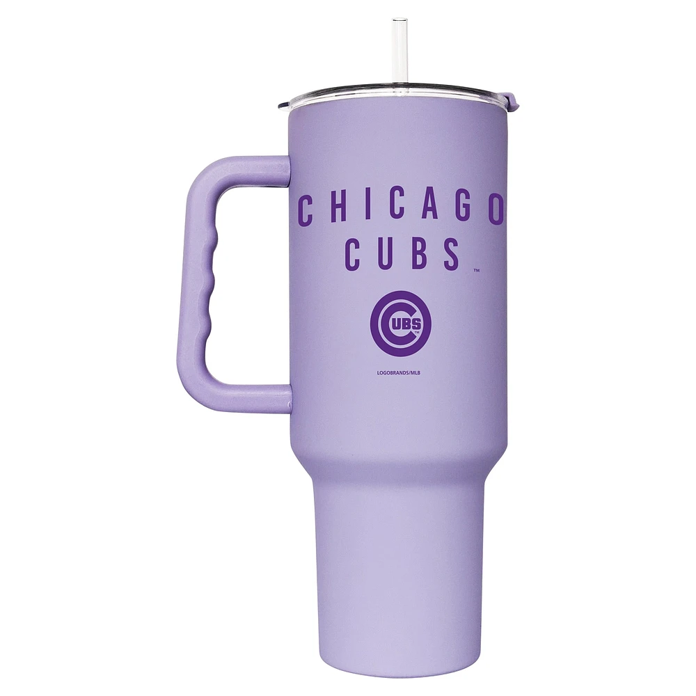 Cubs de Chicago 40oz. Gobelet doux au toucher lavande