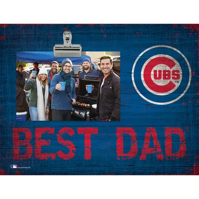 Chicago Cubs 8'' x 10.5'' Best Dad Clip Frame