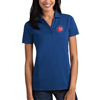 Chicago Cubs Antigua Women's Tribute Polo