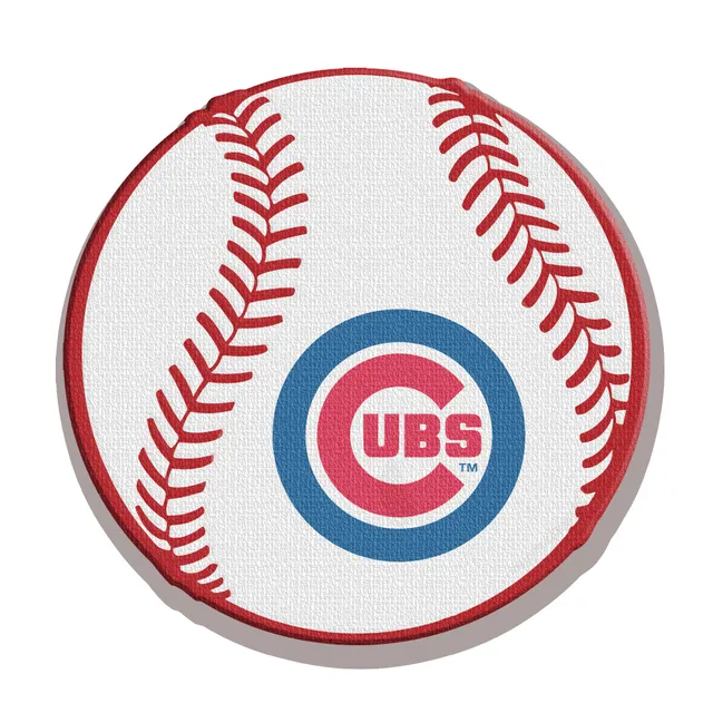 Chicago Cubs Personalized Plush Baby Baseball - White