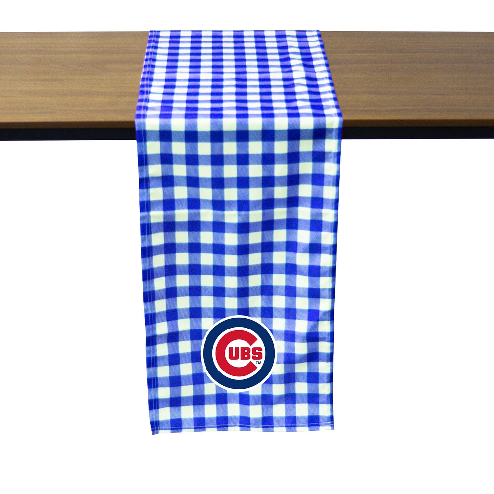 Chemin de table à carreaux Chicago Cubs Buffalo