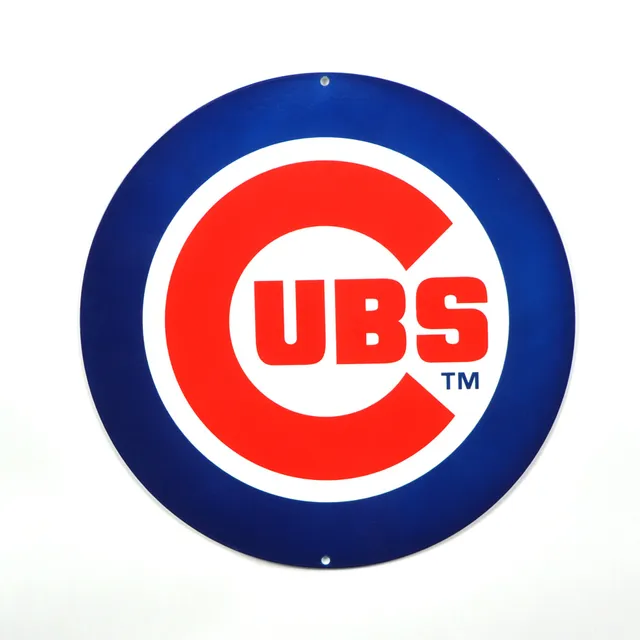 Lids Chicago Cubs 12'' Sugar Skull Circle Sign