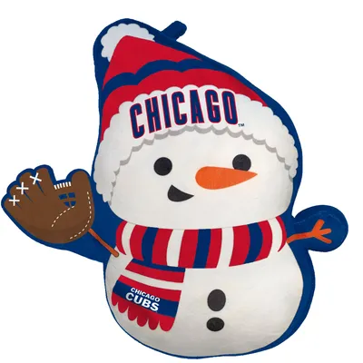 Chicago Cubs Holiday Snowman Plushlete Pillow