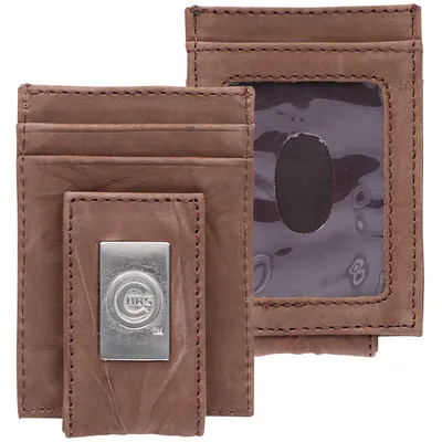 Chicago Cubs Leather Front Pocket Wallet