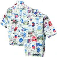 Chemise Boutonnée Reyn Spooner Scenic Cubs de Chicago - Blanc