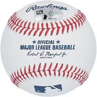 Ballon de baseball autographié par Cody Bellinger et Dansby Swanson des Chicago Cubs