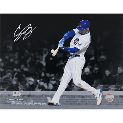 Cody Bellinger Chicago Cubs Autographed 11" x 14" Homerun Spotlight Photograph 