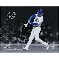 Cody Bellinger Chicago Cubs Autographed 11" x 14" Homerun Spotlight Photograph 
