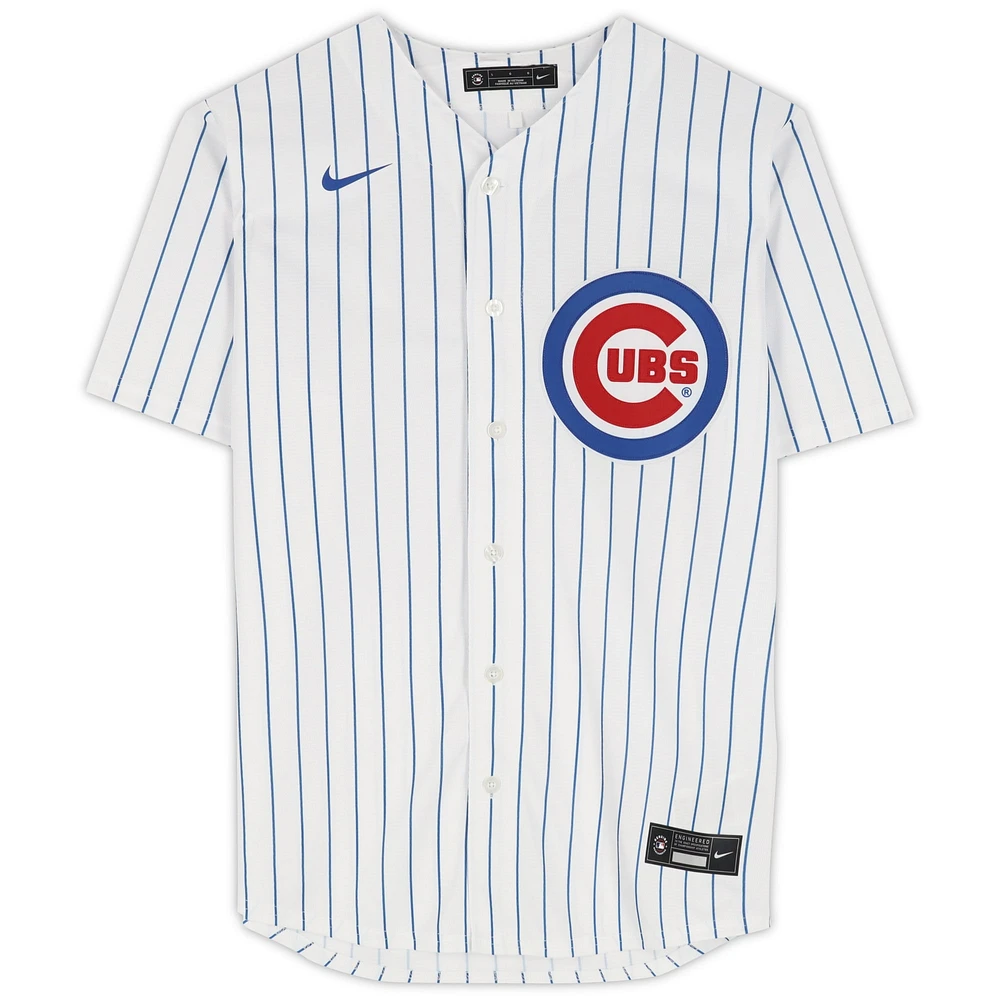 Cody Bellinger Chicago Cubs Autographed White Nike Replica Jersey 