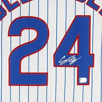 Cody Bellinger Chicago Cubs Autographed White Nike Replica Jersey 