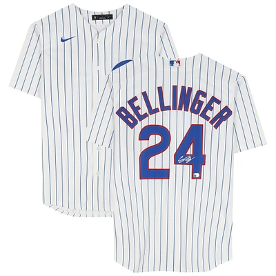 Cody Bellinger Chicago Cubs Autographed White Nike Replica Jersey 