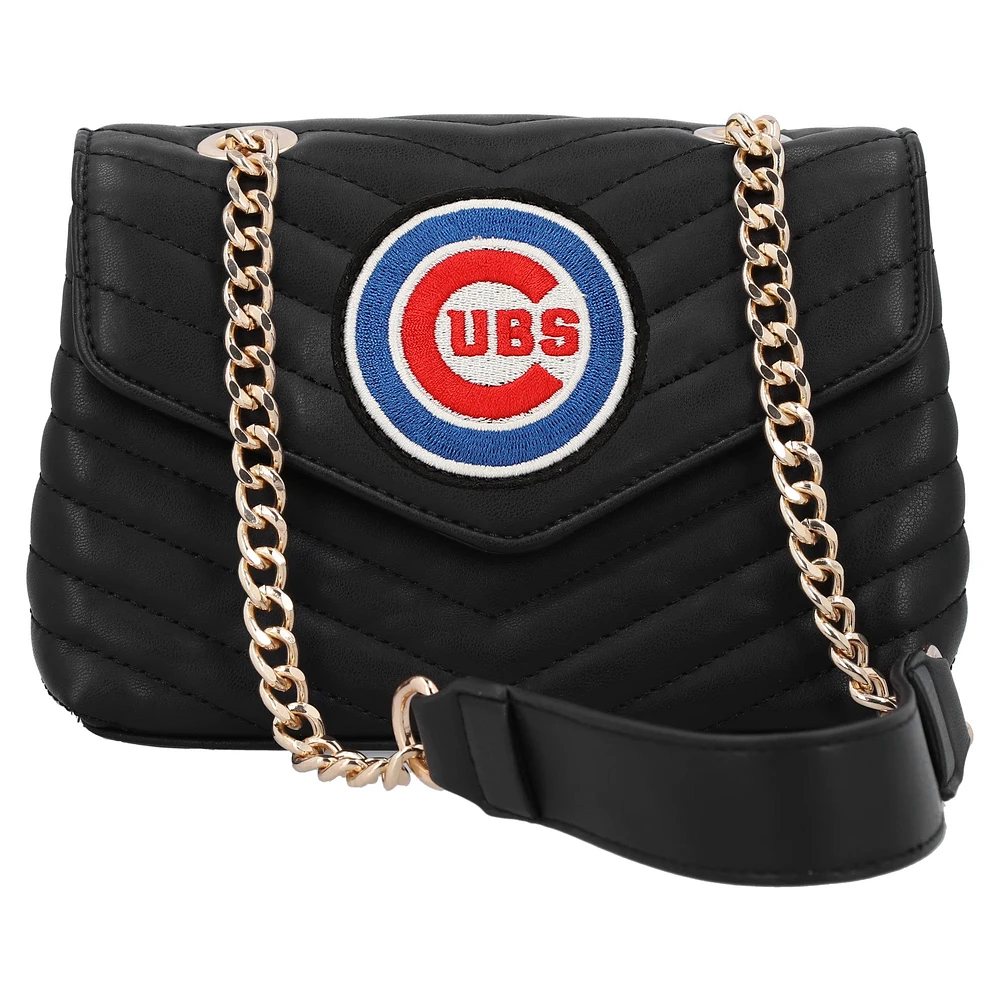 Sac à main à bandoulière matelassé Cuce Chicago Cubs