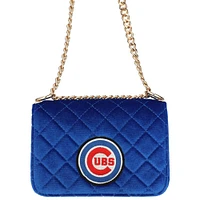 Sac à main à bandoulière en velours Cuce Chicago Cubs