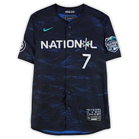 Dansby Swanson Chicago Cubs Autographed 2023 All-Star Game Jersey 