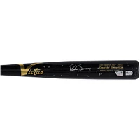 Dansby Swanson Chicago Cubs Autographed Game-Used Black Victus Broken Bat from the 2023 MLB Season 