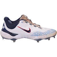 Dansby Swanson Chicago Cubs Autographed Game-Used White and Navy Nike Cleats from the 2023 MLB Season - RG13309602-03