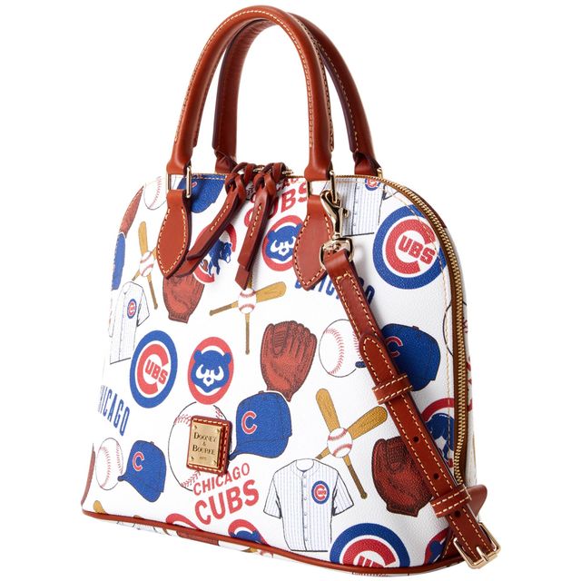 Dooney & Bourke Chicago Cubs Game Day Triple Zip Crossbody Purse