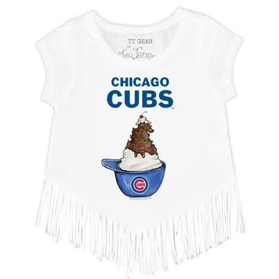 Lids Chicago Cubs Tiny Turnip Toddler Blooming Baseballs T-Shirt