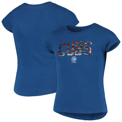 Cubs Glitter T-shirt, chicago Cubs