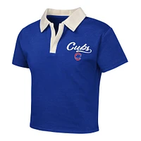 Girls Youth Royal Chicago Cubs Base Trainer Johnny Polo and Skort Set
