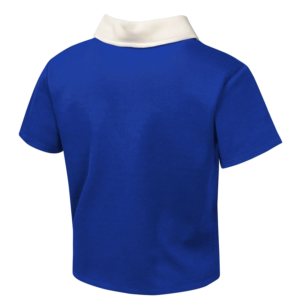 Girls Youth Royal Chicago Cubs Base Trainer Johnny Polo and Skort Set