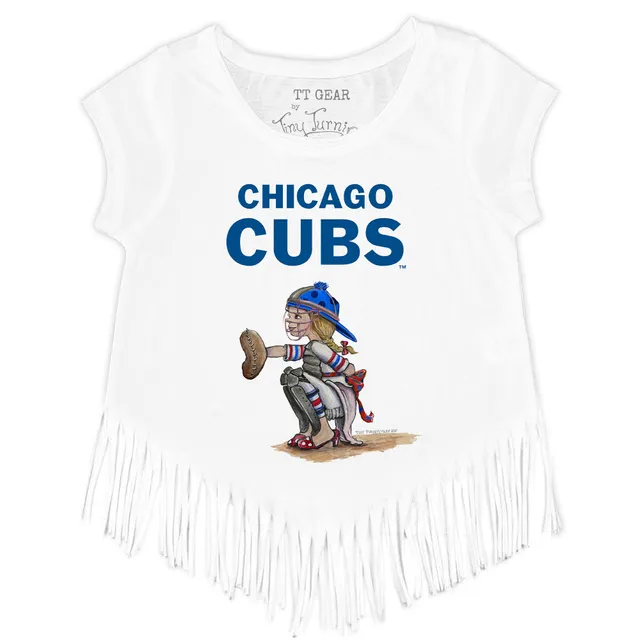 Youth Tiny Turnip White Chicago Cubs Unicorn T-Shirt Size: Medium