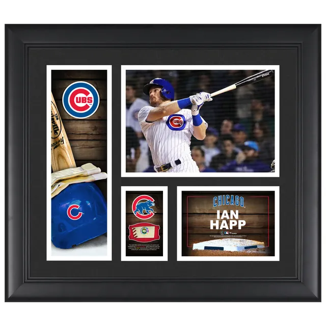 Lids Ian Happ Chicago Cubs 24.25 x 35.75 Framed Player Poster