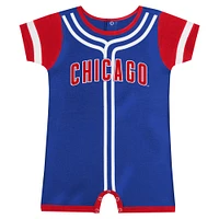 Infant Royal Chicago Cubs Fast Pitch Romper