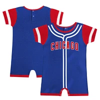 Barboteuse Fast Pitch Royal Chicago Cubs pour bébé