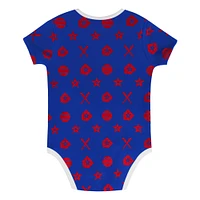 Infant  Royal Chicago Cubs On Deck 2-Piece Diaper Cover Set