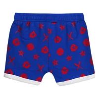 Infant  Royal Chicago Cubs On Deck 2-Piece Diaper Cover Set