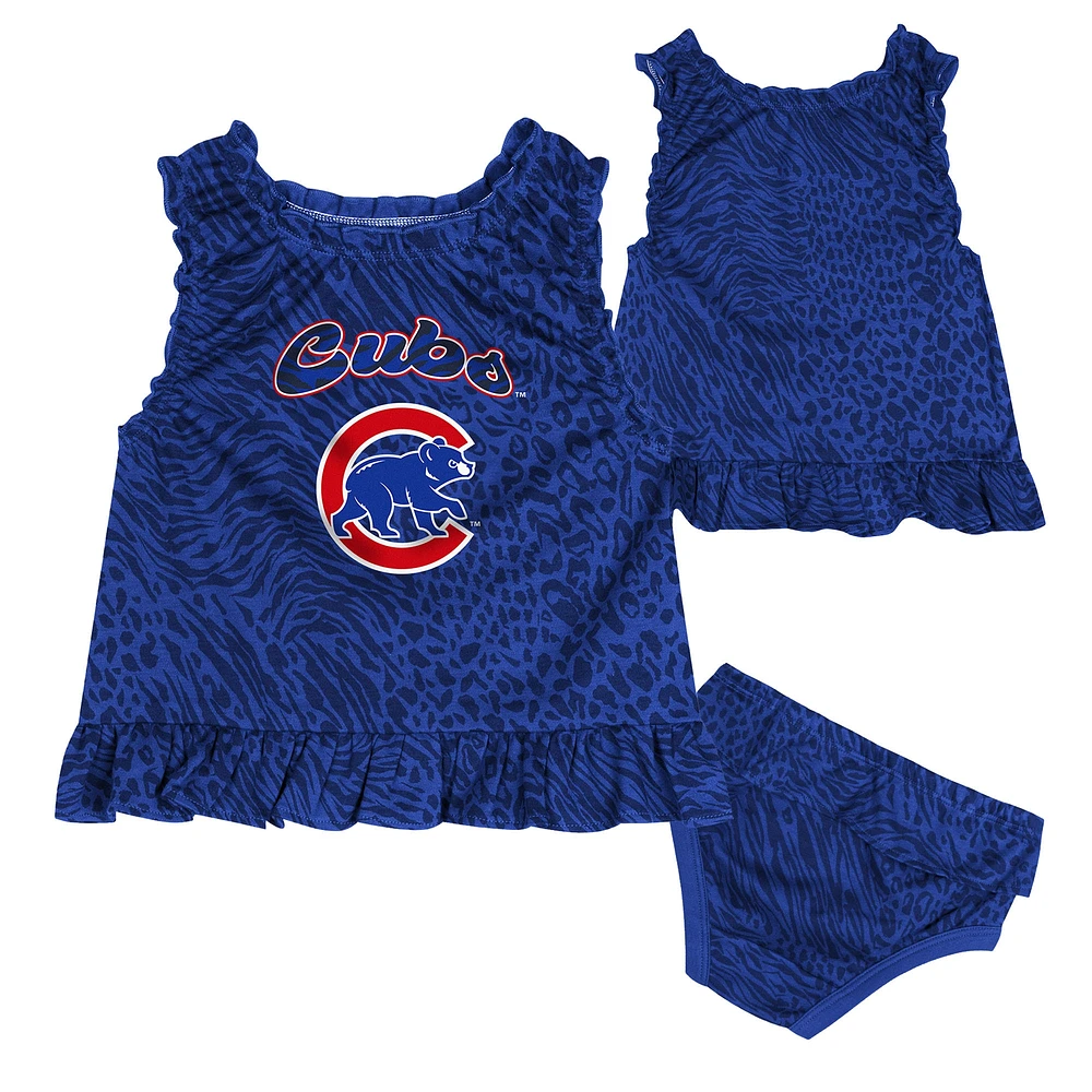 Infant Royal Chicago Cubs Playground Dress & Bloomers Set