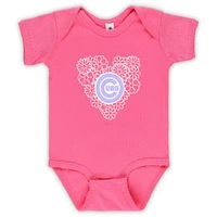 Infant Soft as a Grape Chicago Cubs 3-Pack Bodysuit Set