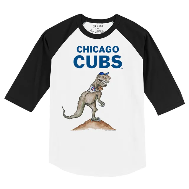 Lids Chicago Cubs Tiny Turnip Infant Popcorn Raglan 3/4 Sleeve T-Shirt -  White/Royal