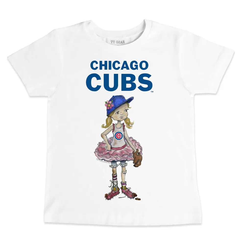 Lids Chicago Cubs Tiny Turnip Infant Baseball Babes T-Shirt