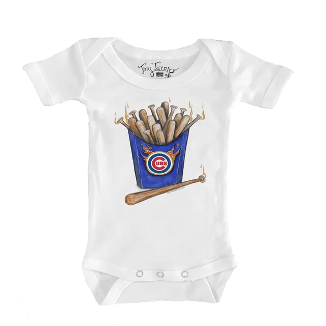 Chicago Cubs Tiny Turnip Infant Fastball T-Shirt - Royal