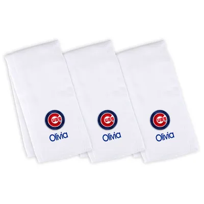 Chicago Cubs Infant Personalized Burp Cloth -Pack