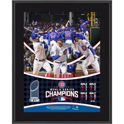 Kris Bryant Chicago Cubs Autographed White 2016 World Series