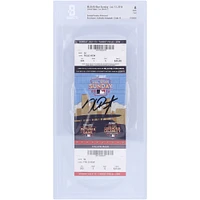 Kris Bryant Chicago Cubs Autographed Beckett Fanatics Witnessed Authenticated Auto 10 Ticket from July 13, 2014 - MLB All-Star Sunday