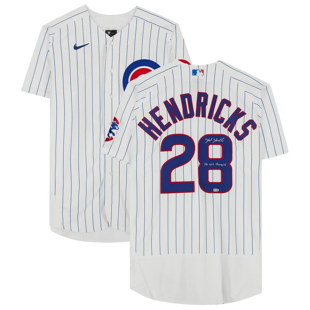 Men's Chicago Cubs Nike Black/White Official Replica Jersey